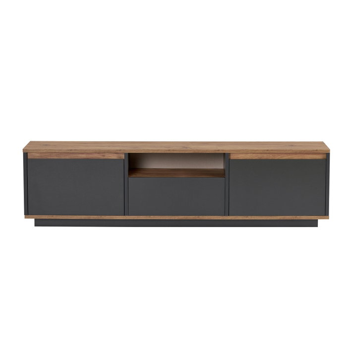 Nordure Sentinel Soporte para TV Antracita y Pino Atlántico Nordure Sentinel Soporte para TV Antracita y Pino Atlántico